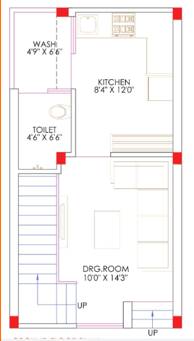  rivaa residency Floor Plan Ground Floor Plan