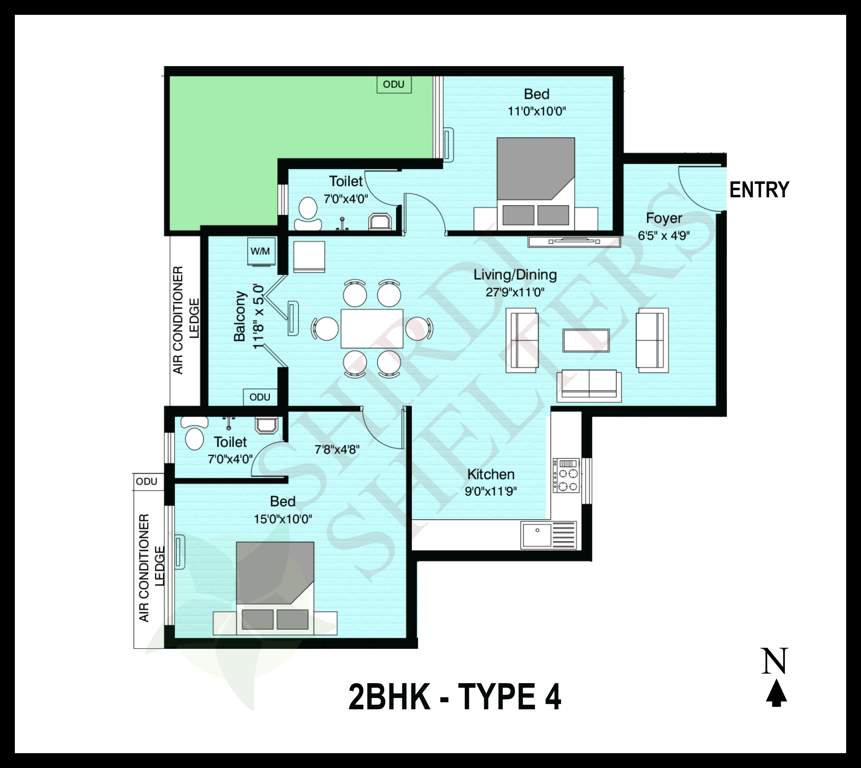  whitefield mudra phase iv Floor Plan Floor Plan