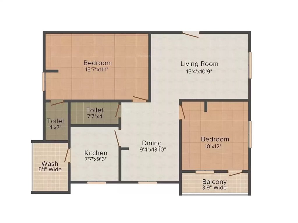 oakridge residency Floor Plan Floor Plan