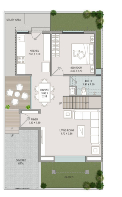 kingsvilla Floor Plan Ground Floor Plan