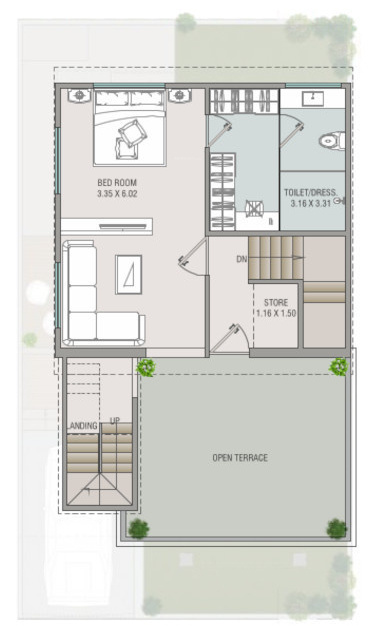  kingsvilla Floor Plan Second Floor Plan