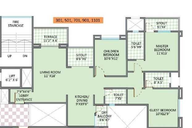  sterling towers Floor Plan Floor Plan