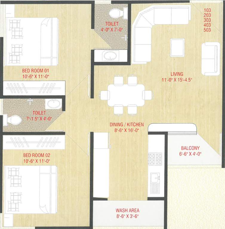 miran residency Floor Plan Floor Plan