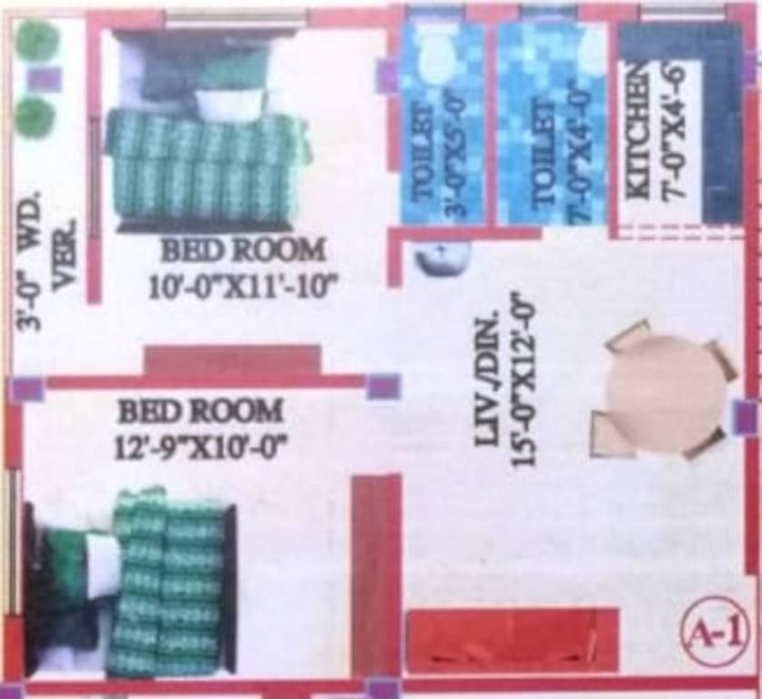 Floor Plan  jai ganesh apartment 5 Floor Plan Floor Plan