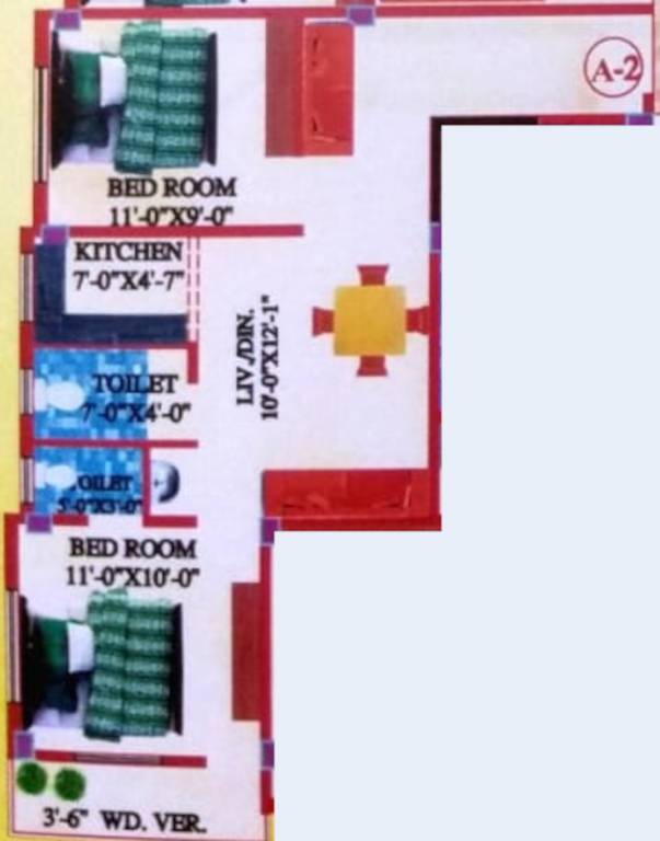 Floor Plan  jai ganesh apartment 5 Floor Plan Floor Plan