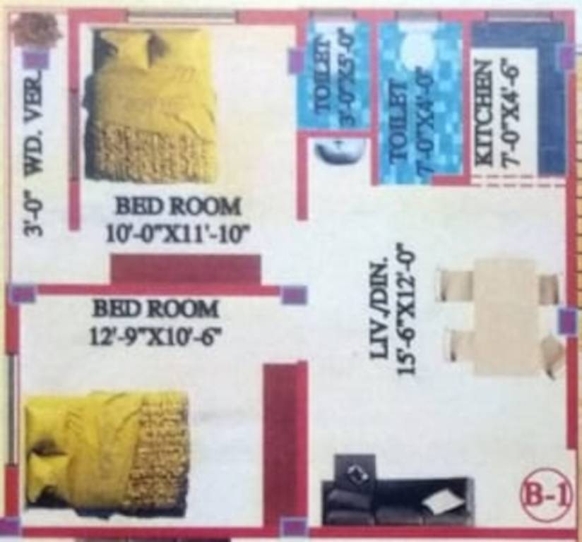 Floor Plan  jai ganesh apartment 5 Floor Plan Floor Plan