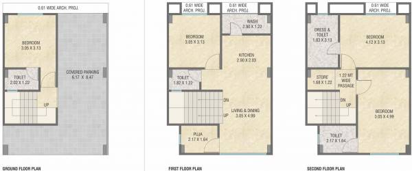 Floor Plan shyamal-pride-villa Floor Plan Floor Plan