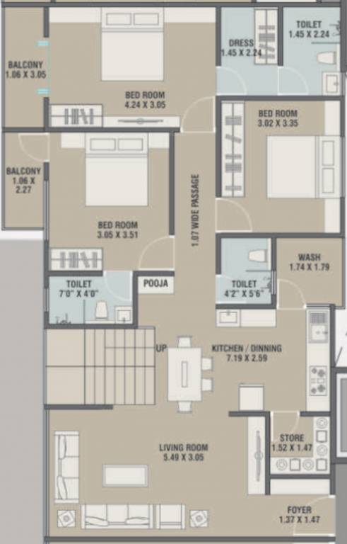  radhe shyam edifice Floor Plan Floor Plan