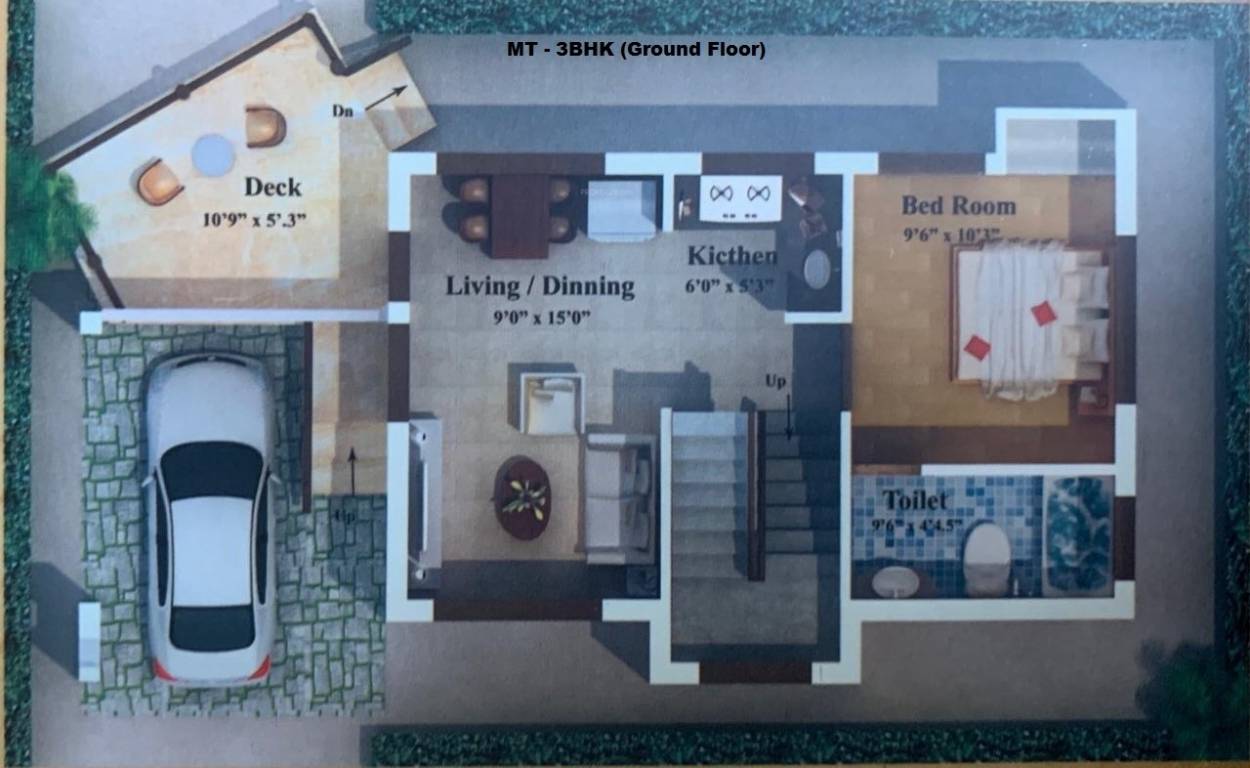  barefoot bay Floor Plan Ground Floor Plan