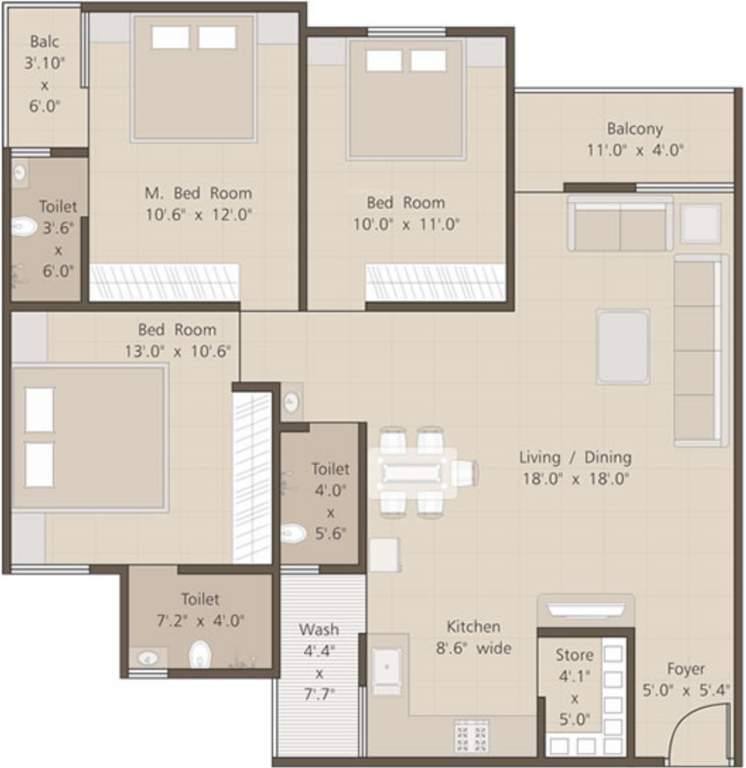 al ameen park phase ii Floor Plan Floor Plan