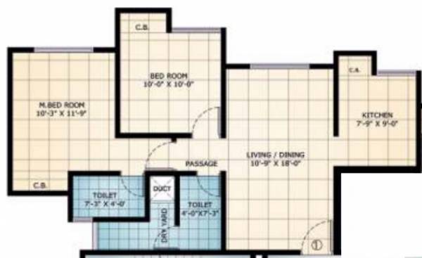  mahavir-estella-wing-e Floor Plan Floor Plan