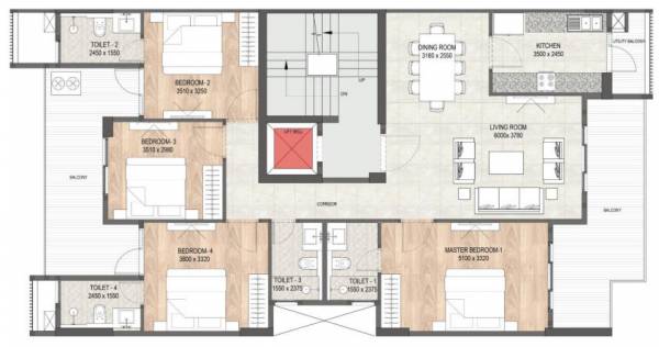 Floor Plan dlf-imperial-residences Floor Plan Floor Plan
