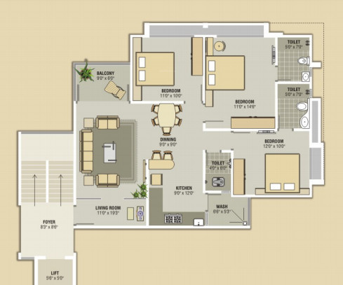  maruti-magnum Floor Plan Floor Plan