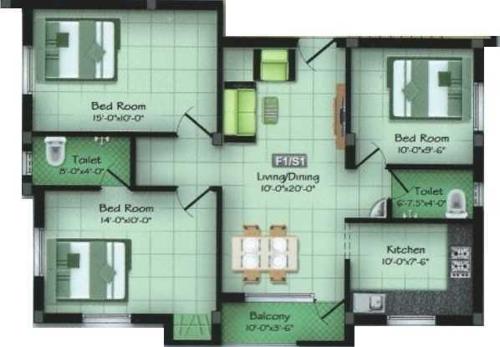  sri-sairam-apartments Floor Plan Floor Plan