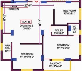  santi-sudha-residency Floor Plan Floor Plan