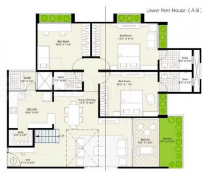 Lower Level Duplex Plan heights Floor Plan Lower Level Duplex Plan