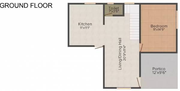  meadows Floor Plan Ground Floor Plan