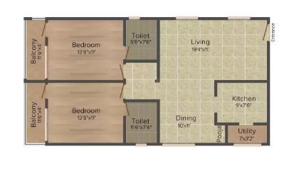  ranga-gokulam Floor Plan Floor Plan
