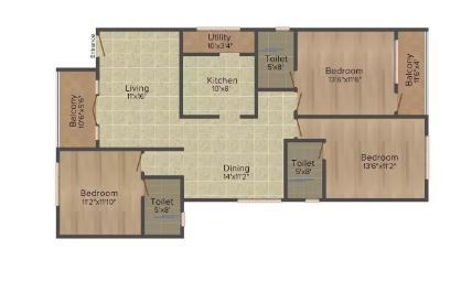  ranga-gokulam Floor Plan Floor Plan
