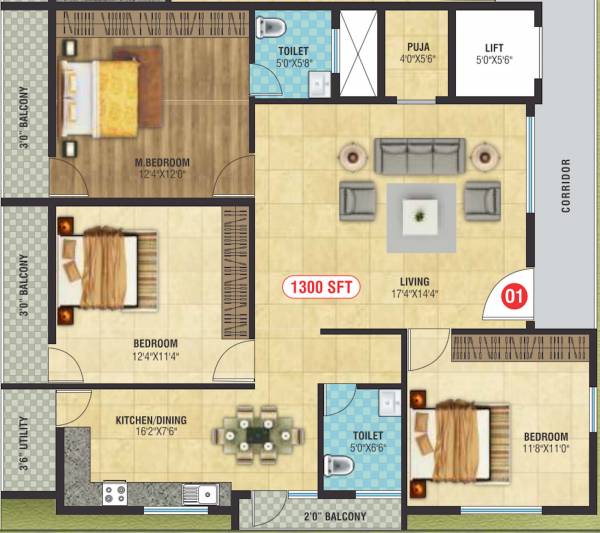  shanmuka-nivas Floor Plan Floor Plan