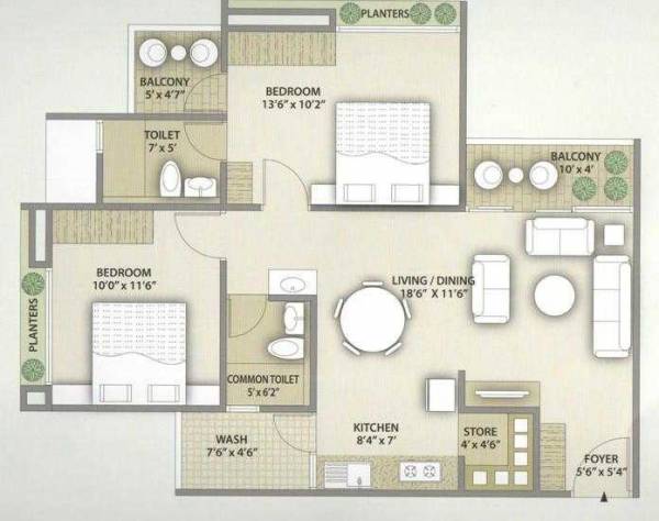  bhagwat-greens Floor Plan Floor Plan