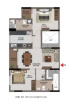  casagrand-first-city Floor Plan Upper Level Duplex Plan