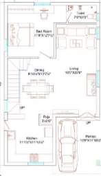 praveens crystal avenue Floor Plan Ground Floor Plan
