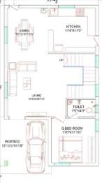 praveens crystal avenue Floor Plan Ground Floor Plan