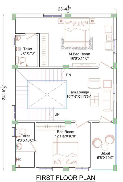  mukka praveens signator Floor Plan First Floor Plan