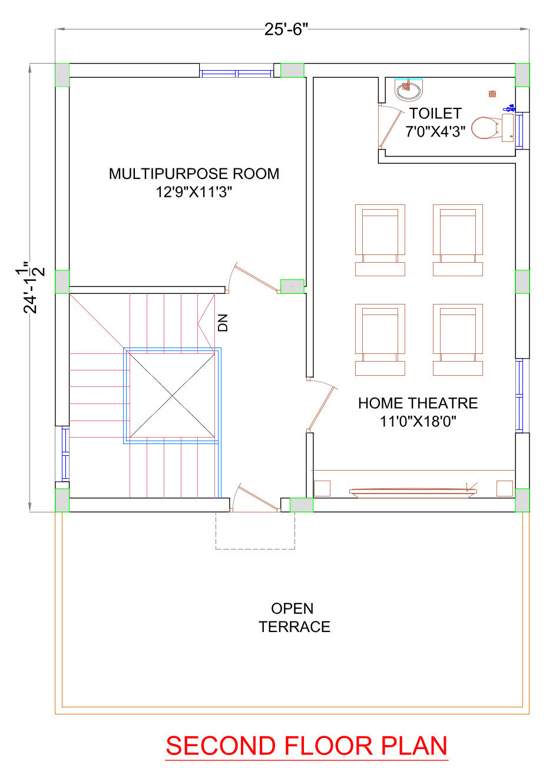  mukka praveens signator Floor Plan Second Floor Plan