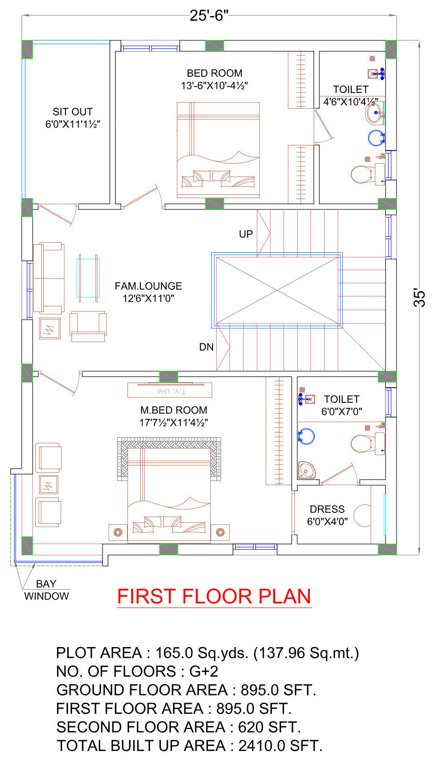  mukka praveens signator Floor Plan First Floor Plan