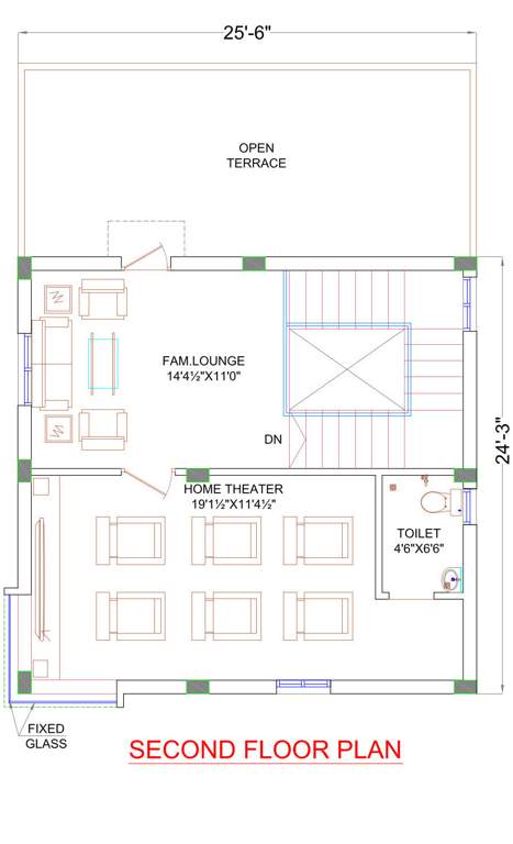  mukka praveens signator Floor Plan Second Floor Plan