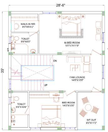  mukka praveens signator Floor Plan First Floor Plan