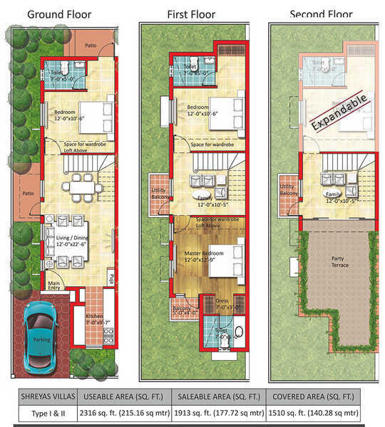  shreyas-villas Floor Plan Floor Plan