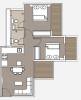  city-centre-ph-1 Floor Plan Lower Level Duplex Plan