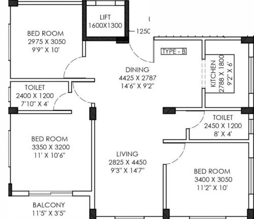  pearl-co-operative-housing-society Floor Plan Floor Plan