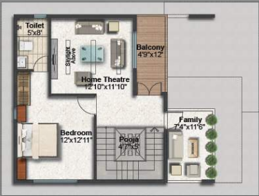 meadows Floor Plan Second Floor Plan