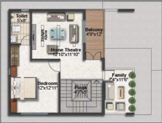 Second Floor Plan  meadows Floor Plan Second Floor Plan