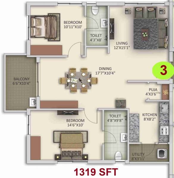  towers Floor Plan Floor Plan