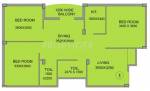 Mayfair Greens (3BHK+2T (1,390 sq ft) 1390 sq ft) Mayfair Greens (3BHK+2T (1,390 sq ft) 1390 sq ft)