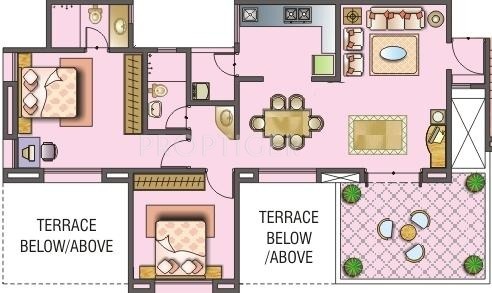 Kalaapi Zennia (2BHK+2T (1,121 sq ft) 1121.42 sq ft) Kalaapi Zennia (2BHK+2T (1,121 sq ft) 1121.42 sq ft)