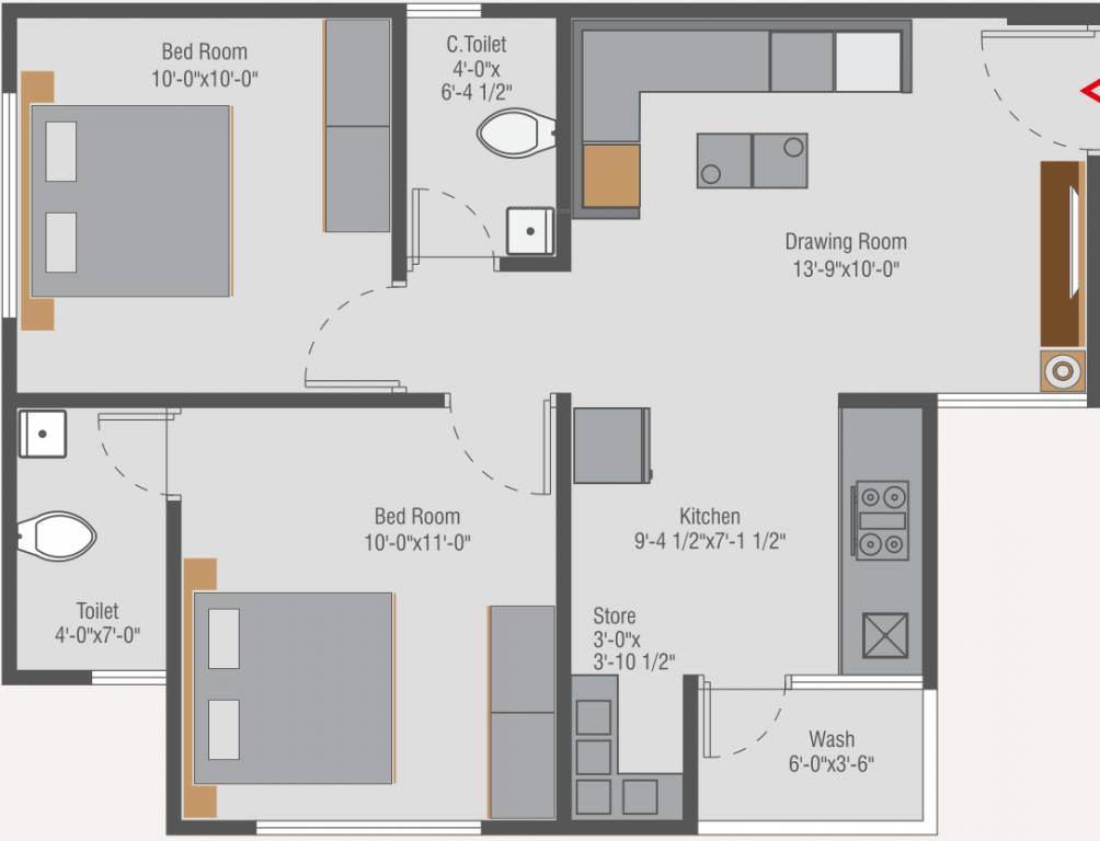  aashirvad heights Floor Plan Floor Plan