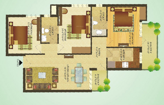 Floor Plan green parc Floor Plan Floor Plan