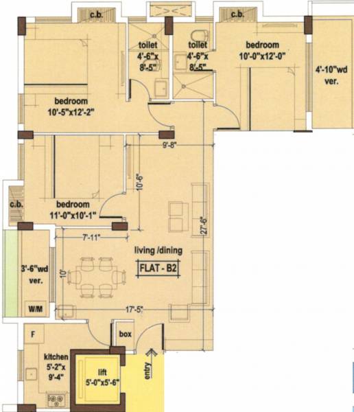  jyotirmoyee-enclave Floor Plan Floor Plan