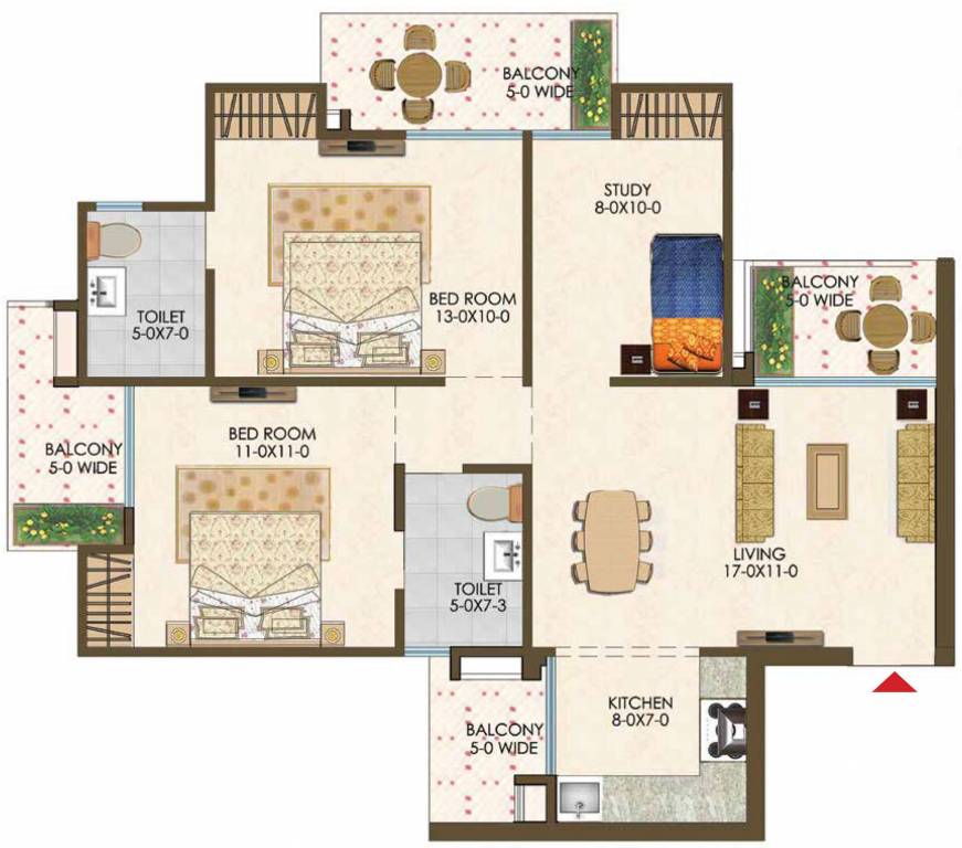  embassy reso Floor Plan Floor Plan
