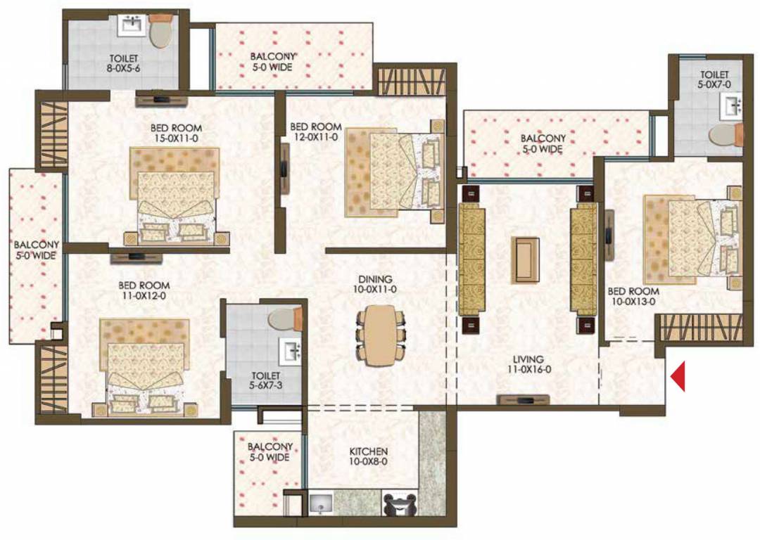  embassy reso Floor Plan Floor Plan