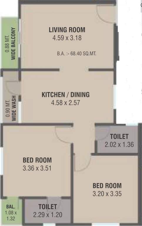 vraj villa tower a and b Floor Plan Floor Plan