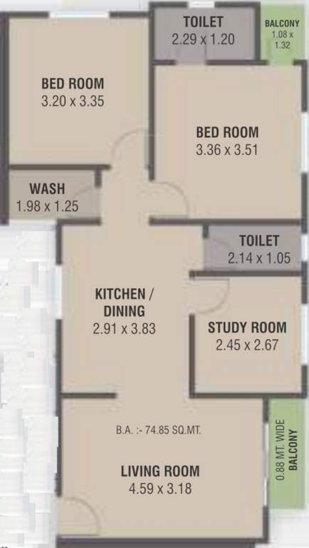 vraj villa tower a and b Floor Plan Floor Plan