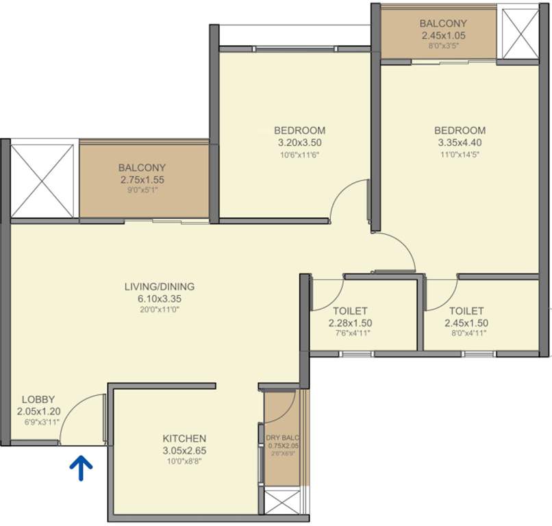  sierra phase 1 Floor Plan Floor Plan