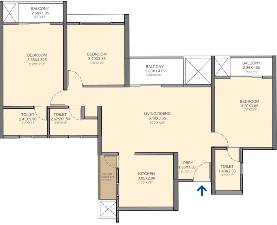  sierra phase 1 Floor Plan Floor Plan